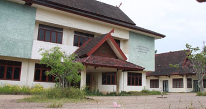 Eks kantor Dinas Peternakan Provinsi Jambi di kawasan Simpang Mayang, Kota Baru Jambi. (Dok. Khaidir/JE)