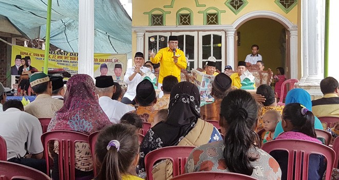 Sosialisasi Cabup dan Cawabup Muarojambi, Ivan Wirata (IW) - Dodi Sularso (DS).