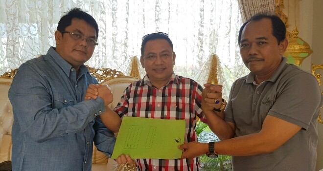 Ivan Wirata (IW) bersama ketua DPP Partai Persatuan Pembangunan (PPP).