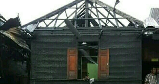 Kebakaran di Kerinci.