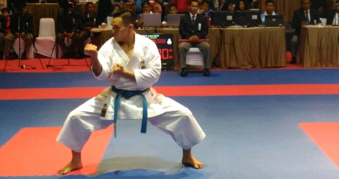 Karateka Jambi, Erlando Stevano.