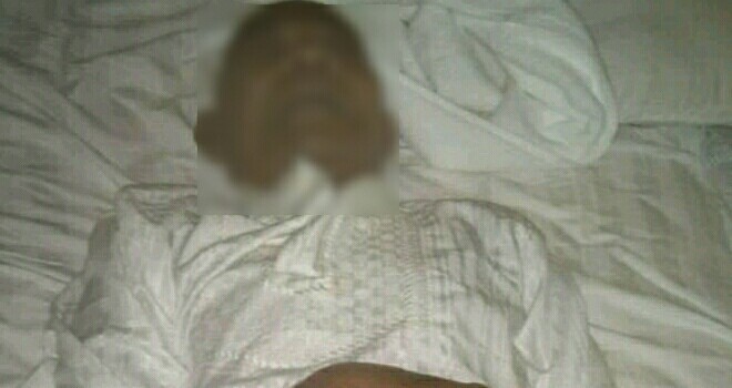 Jenazah salah seorang jamaah asal Kloter 19 dari Rimbo Bujang saat masih berada di pemondokan kemarin.