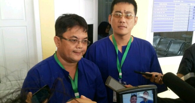 Pasangan IDOLA jalani tes kesehatan di RSUD Raden Mattaher Jambi.