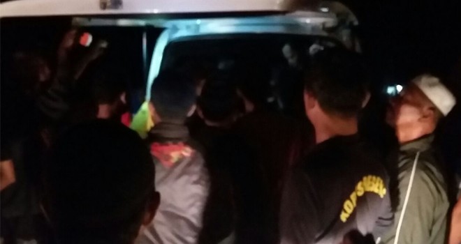 Korban Peti yang tewas saat dibawa mobil ambulan