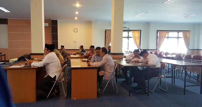 8 Cakada mengikuti psikotes di RSU Raden Mataher Jambi.