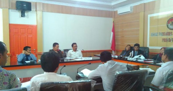 Ketua Panwaslu Muarojambi disidang DKPP.