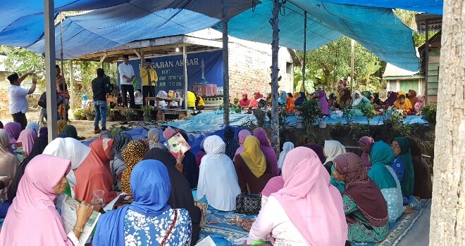 Pengajian Akbar BKMT di  Bahar Utara.