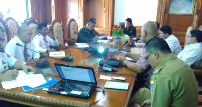 Pemrov Jambi bersama pihak yang terkait dalam pembahasan rute penerbangan Bandara Kerinci dan Bungo