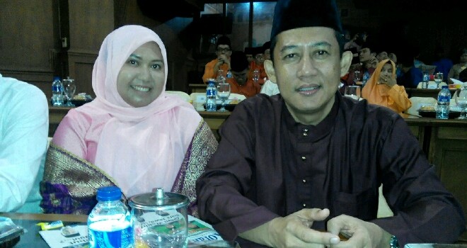 Pasangan Cabup & Cawabup Calon Hj. Masnah Busro SE dan Bambang Bayu Suseno SP MM.