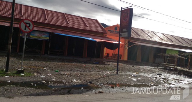 Pasar semurup yang selesai direhab.