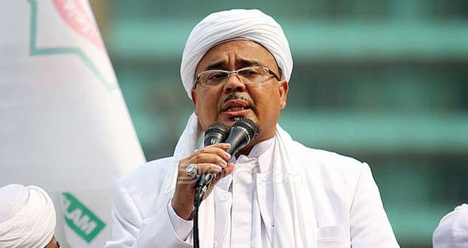 Imam Besar Front Pembela Islam (FPI) Habib Rizieq Shihab. <i>Foto: dokumen JPNN.Com</i>