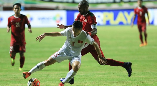 Indonesia dan Myanmar mengakhiri laga uji coba dengan skor kaca mata. Foto: Jawa Pos