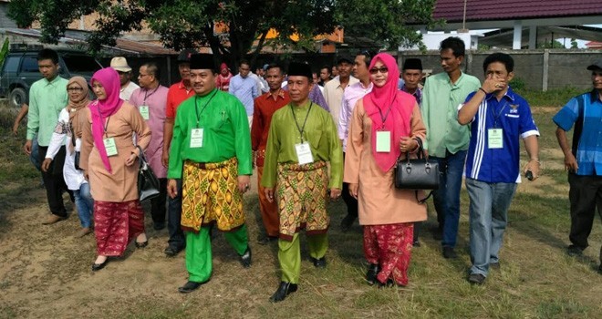 Pasangan Nomor Urut 2 Hamdi-Harmain.