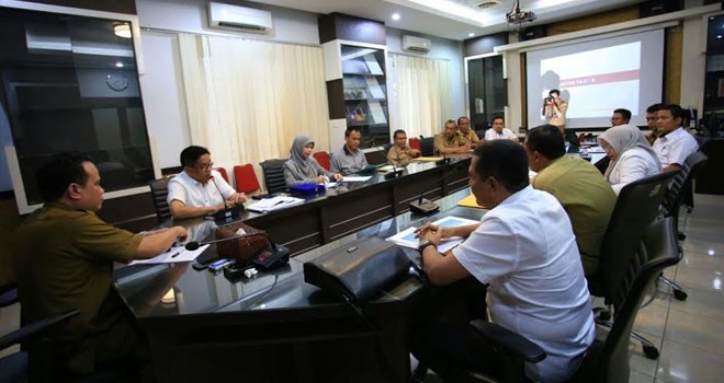 Kunjungan H Bakri dalam kegiatan koordinasi untuk sinergitas pembangunan antara Pemerintah Kabupaten, Provinsi dan Pusat serta Legislatif.