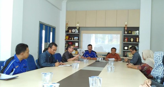 Kunjungan HIPI Pasaman di Graha Pena Jambi Ekspres.