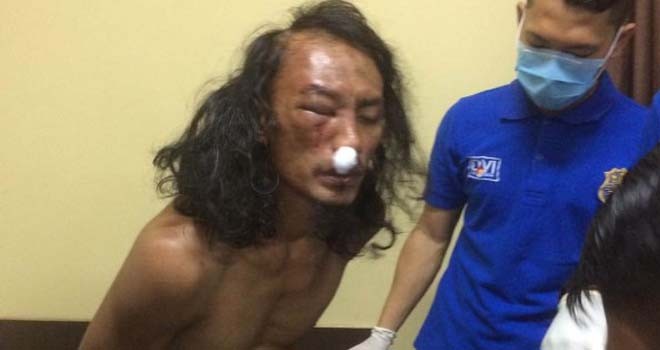 Juhanda yang diduga menjadi pelaku pengeboman Gereja Oikumene di Samarinda. Foto: SAIPUL ANWAR/KALTIM POST/JPNN.com