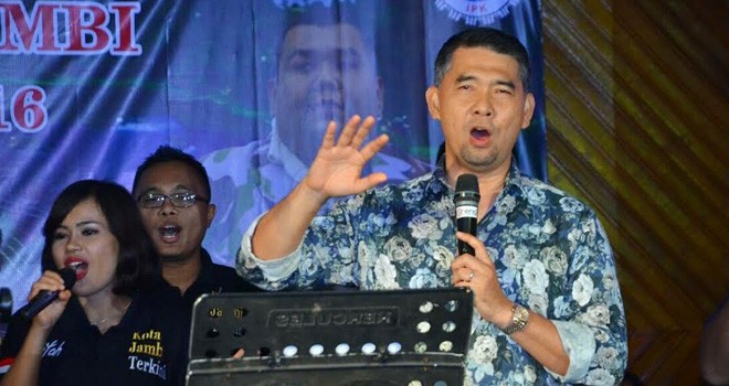 Acara lomba lagu Batak se-Provinsi Jambi.