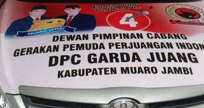 DPC Garda Juang Kabupaten Muaro Jambi. Foto : facebook