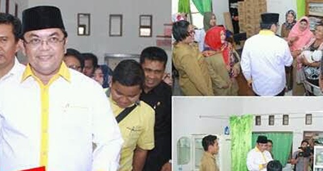 Calon Bupati Muaro Jambi, Ivan Wirata (IW) bersosialisasi di masyarakat.