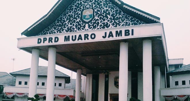 Kantor DPRD Muaro Jambi.