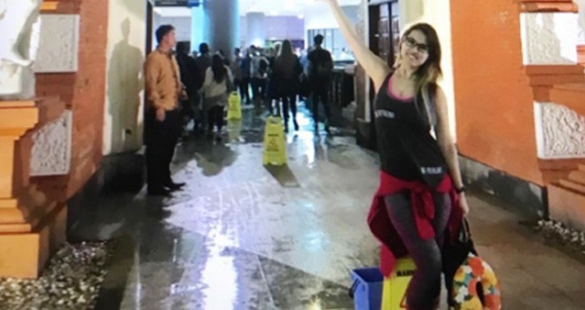 Miyabi Berlibur di Bali. Foto Instagram