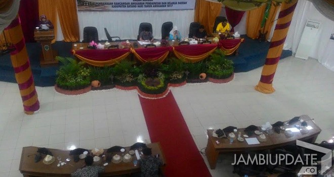 Rapat Gabungan Terkait Pembahasan APBD 2017.