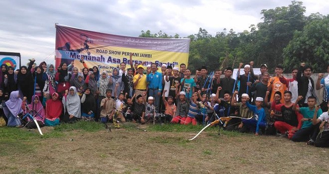 Perpani Jambi Road Show di Ponpes Yayasan Al Qolam.