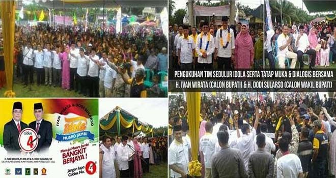 IW dan Dodi saat pengukuhan TIM Sedulur Idola.