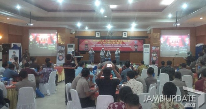 Launching Program E-Tilang, E-Samsat dan SIM baru online.