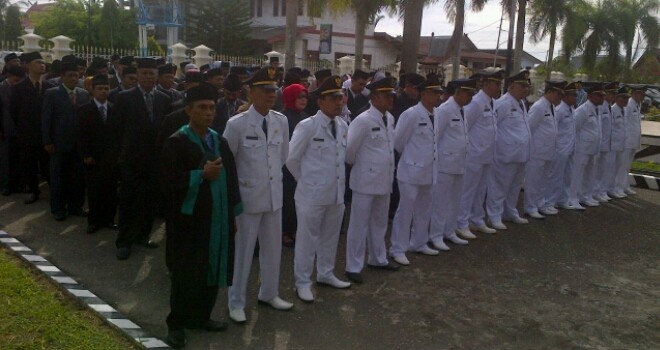 Pelantikan Pejabat dan Camat di Tanjabbar.