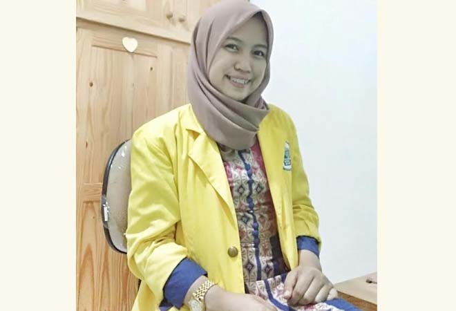 Yenni Afriani, Mahasiswi Politeknik Negeri Jakarta.