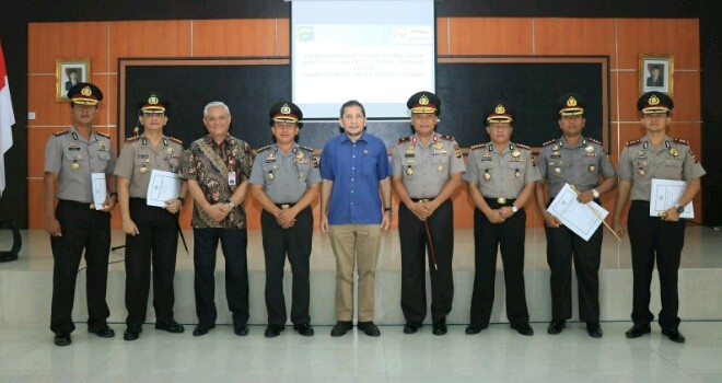 Empat Kapolres di Jambi Dapat Penghargaan dari Ombudsman RI.