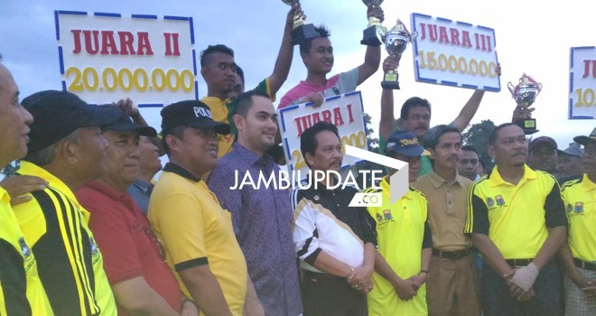 Tebo juara Gubernur Cup 2016.