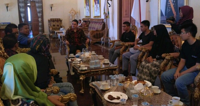 Pelepasan Juara Olimpiade Science Jambi Ekspres.