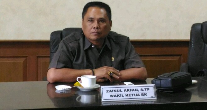 Wakil Ketua Badan Kehormatan (BK) DPRD Provinsi Jambi Zainul Arfan.