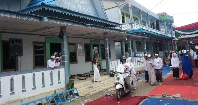 Acara haul Syekh Abdul Qodir Jailani, Selasa (10/1).