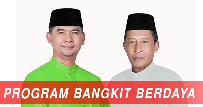 Walikota dan Wakil Walikota Jambi, SY Fasha - Abdullah Sani.