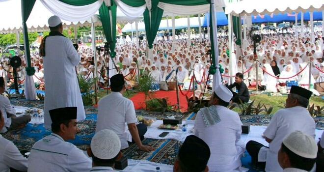 Maulid Akbar yang digelar Pemerintah Kota Jambi.