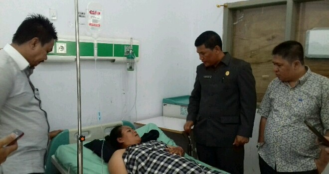 Sidak anggota Dewan ke RSUD Chatib Quzwein.