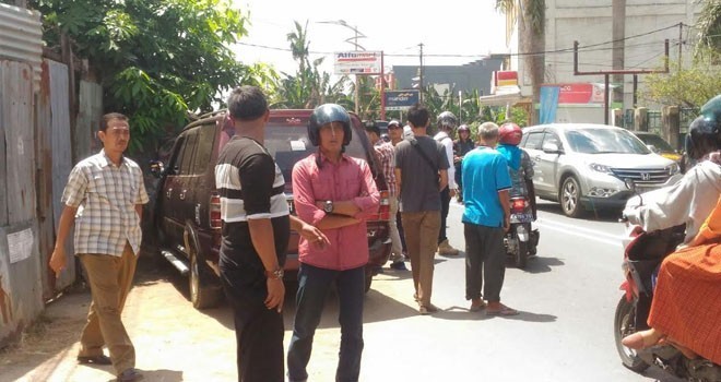 Aksi pecah kaca mobil beberapa waktu lalu di Jelutung.