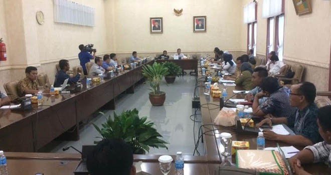 Komisi IV DPRD Provinsi Jambi melakukan koordinasi terkait rekruitmen tenaga kerja Skil dan non skil.