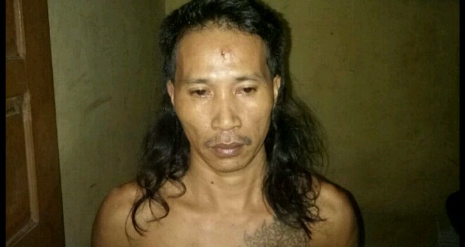 Tersangka berhasil diamankan pihak kepolisian.