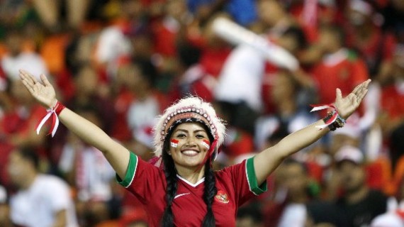 Suporter Timnas Indonesia. Foto: dok.JPNN.com