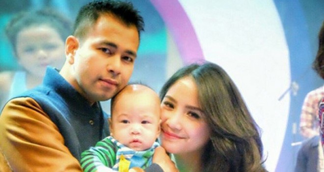 Pasangan selebriti Raffi Ahmad dan Nagita Slavina.
