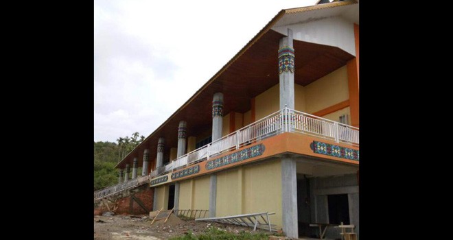 Museum Kerinci dengan pemandangan indah danau kerinci.