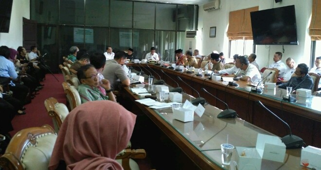 Tim Badan Legislasi DPR RI melakukan kunker ke Provinsi Jambi, Rabu (22/2).