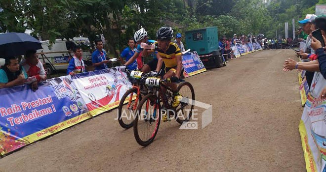 Atlet Sepeda Jambi, Muhammad Sholeh menjalani Yogyakarta.