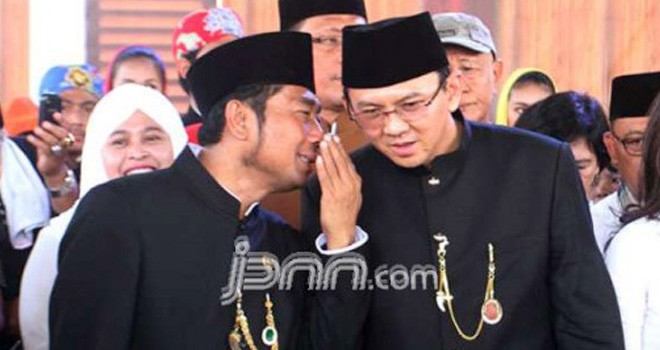 Haji Lulung dan Ahok. Foto: dok jpnn