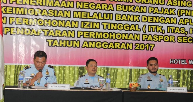 Sosialisasi APOA dan PNPB Imigrasi Jambi.