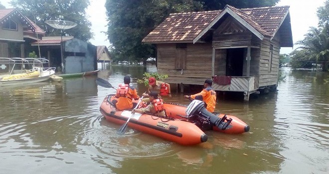 Banjir Muara Jambi. Foto : Ist